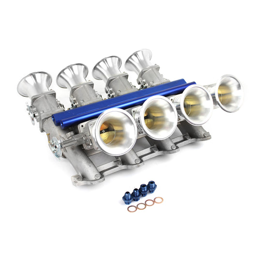 Chevrolet GM LS7 Sidedraft 8-stack EFI-insugssystem komplett, satin