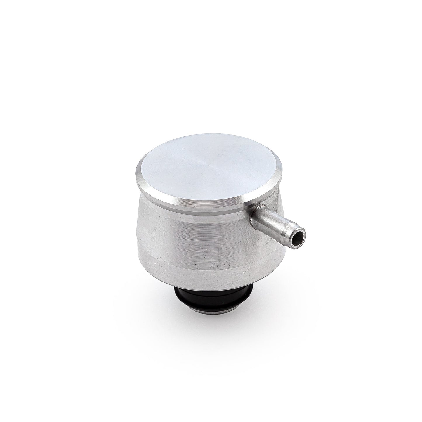 aluminiumventilkåpa Breather Cap och gummigenomföring – med PCV ventilationsrör to (insticksmodell)