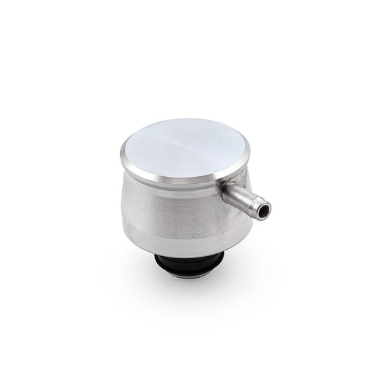 aluminiumventilkåpa Breather Cap och gummigenomföring – med PCV ventilationsrör to (insticksmodell)