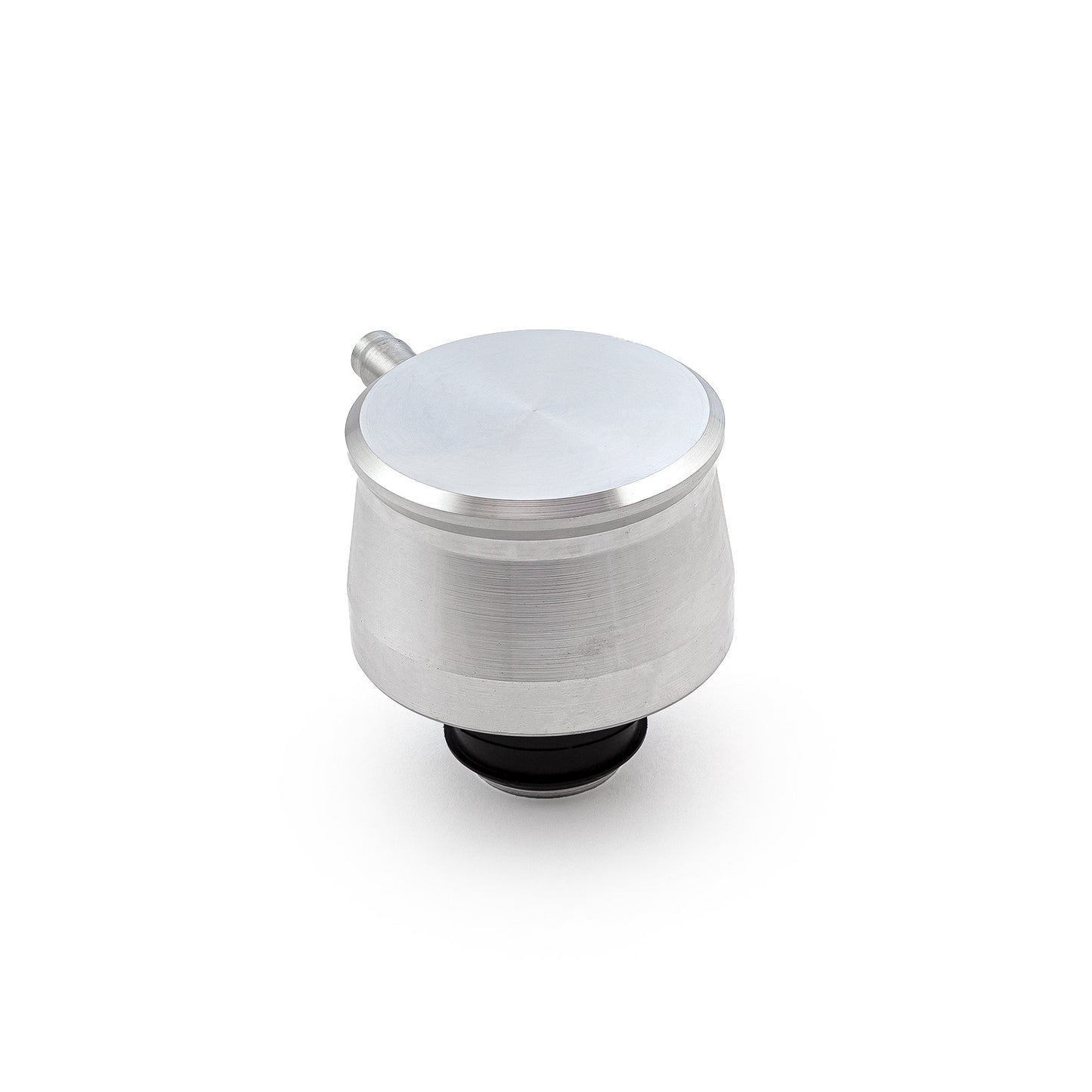 aluminiumventilkåpa Breather Cap och gummigenomföring – med PCV ventilationsrör to (insticksmodell)