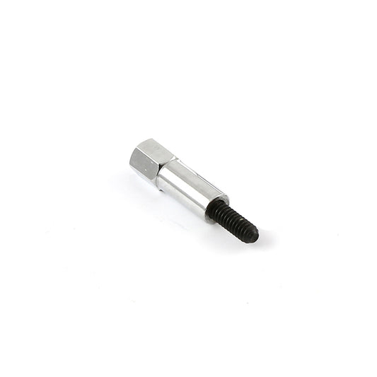 1" kromade Valve Cover Mini Hex Bolt Nut – med 1/4 pinnbult (Individual)