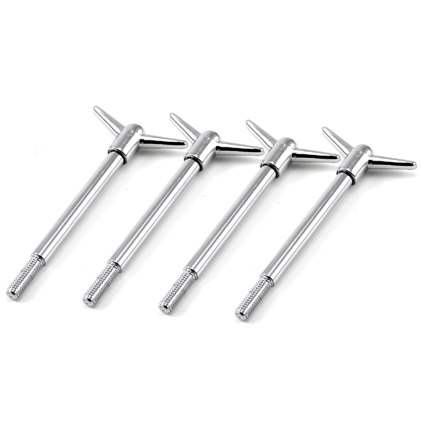 ventilkåpsmuttrar 3 1/2" höga 2-Pc vingmutter 5/16-18x1" gänga – sats om 4