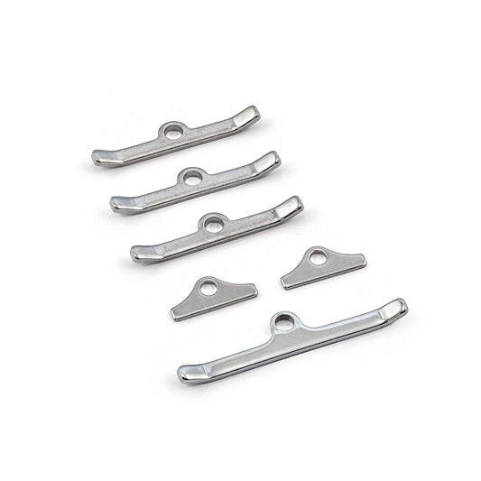 Ford SB 289 302 351 Windsor 4 1/2" kromade Valve Cover Hold Down Spreader Bars