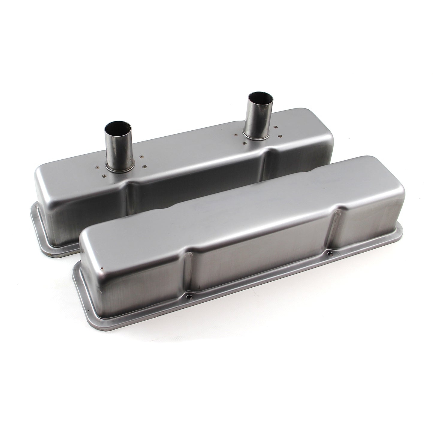 Chevy SBC 350 Uplated Steel Circle Track Valve Covers – höga – IMCA