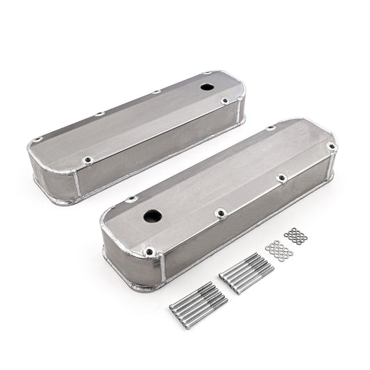 Ford BBF 429 460 satin långbult svetsade ventilkåpor – höga med hål