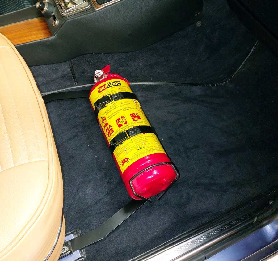 Alfa Romeo 1750/2000 Berlina Brandsläckarfäste