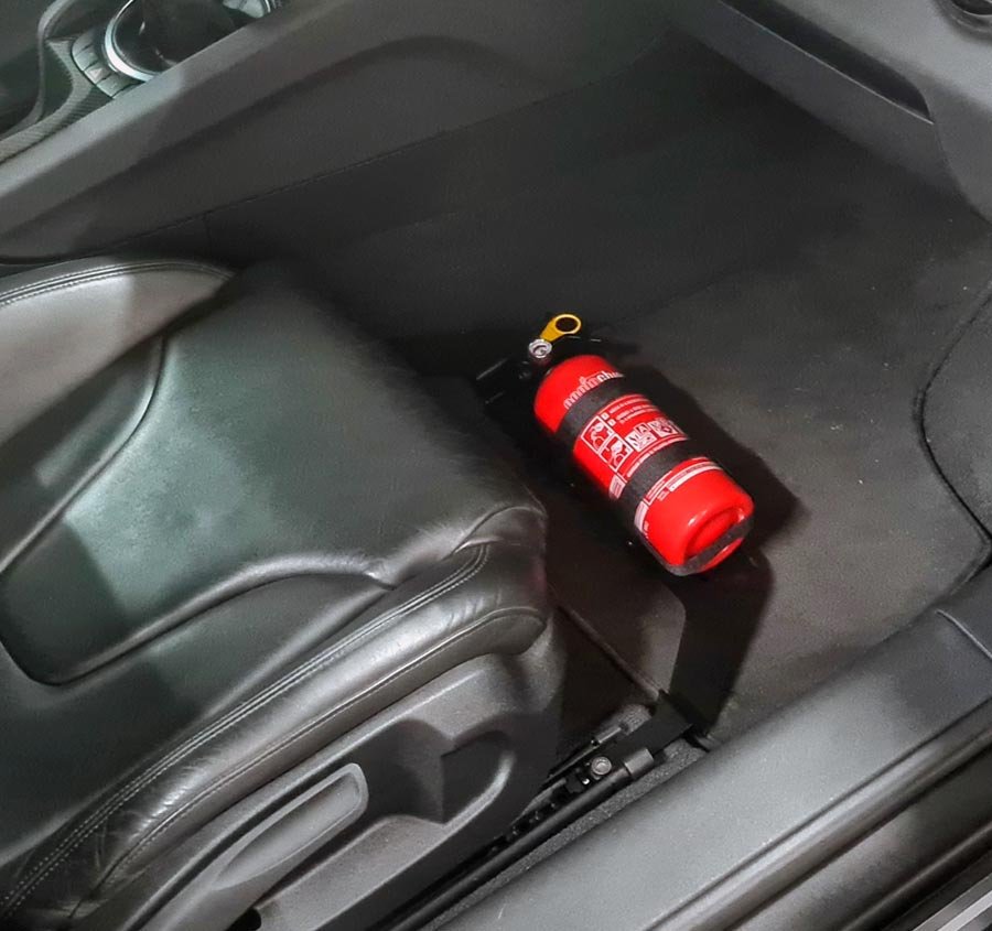 Audi TT 8J Brandsläckarfäste