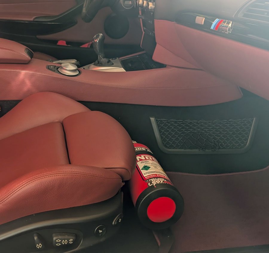 BMW 6 Series E64/E63 Brandsläckarfäste