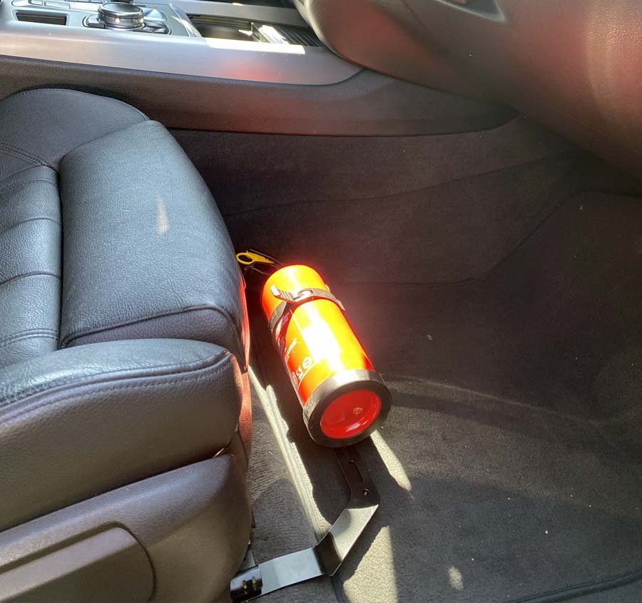 BMW X5 F15 Brandsläckarfäste