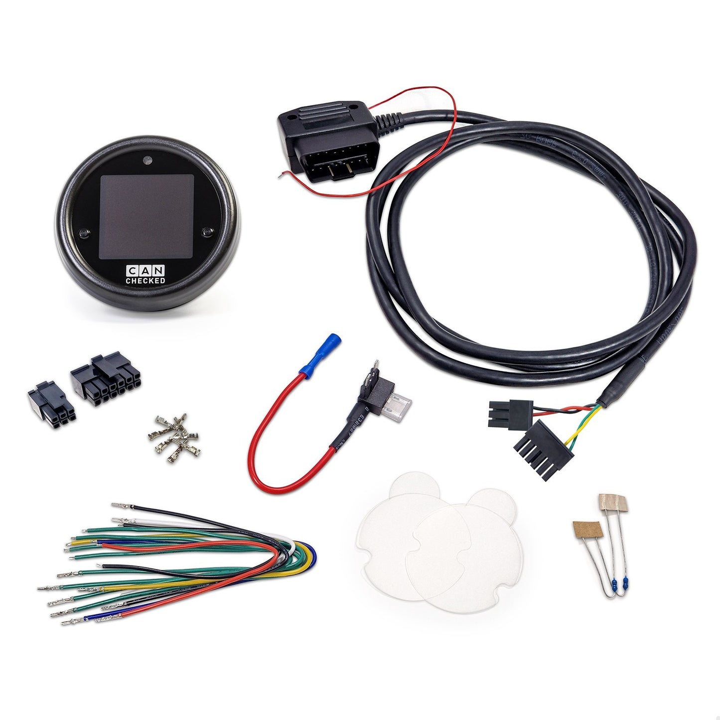 MFD15 Gen2 Data Display med OBD-kabel