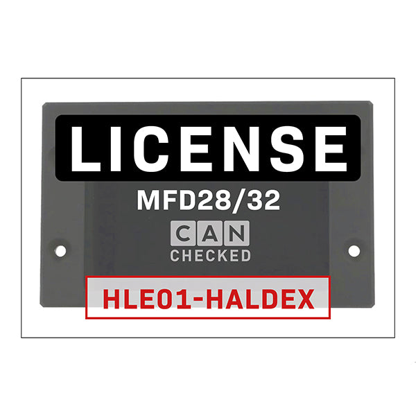 Licens - MFD28/32 HLE01 - Haldex Gen1/2