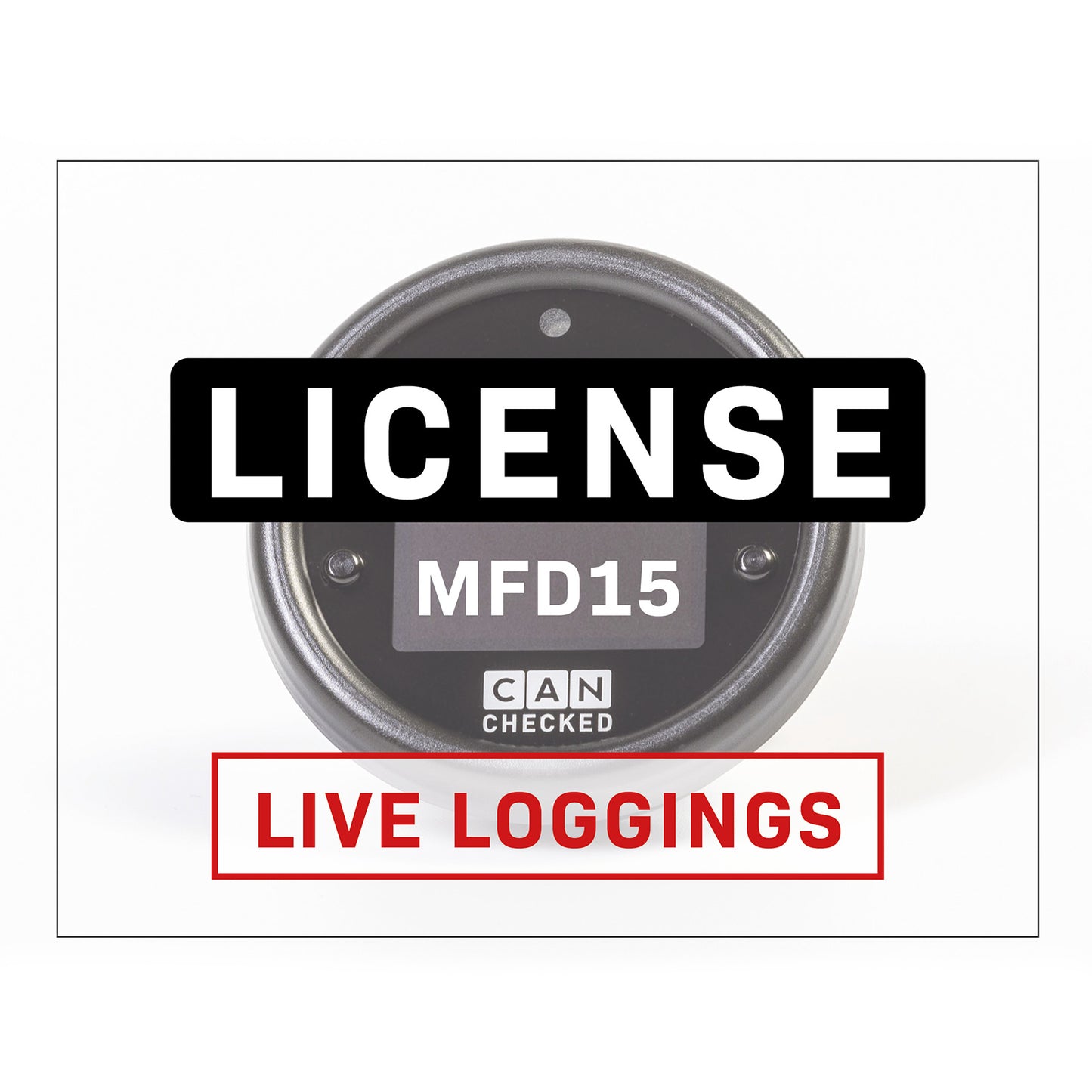 Licens - MFD15 Live Logging