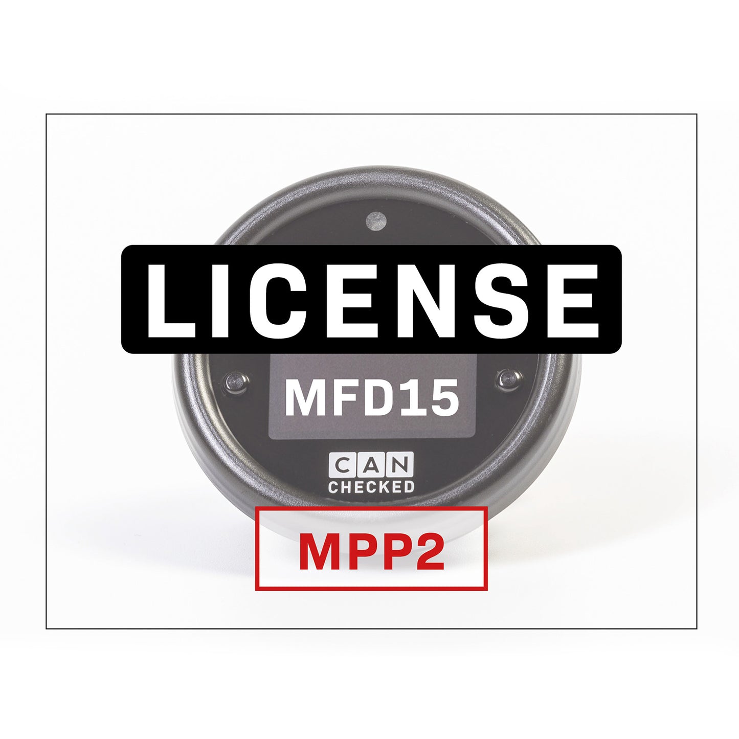 Licens - MFD15 MPP2