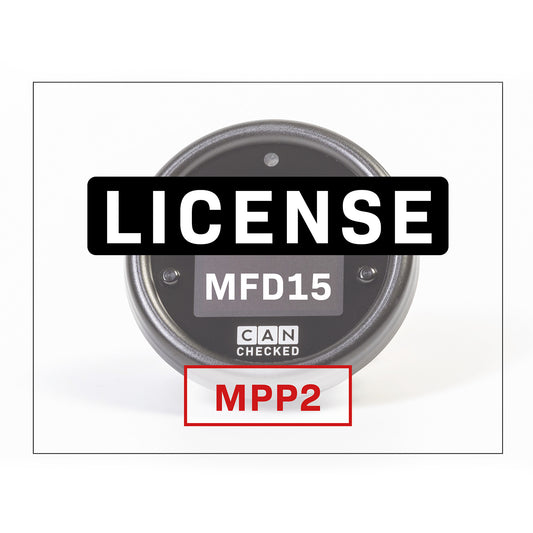 Licens - MFD15 MPP2