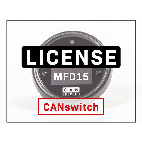 Licens - MFD15 CANswitch