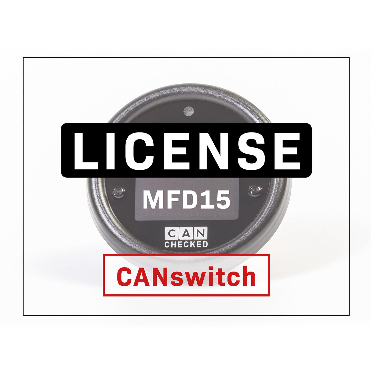 Licens - MFD15 CANswitch