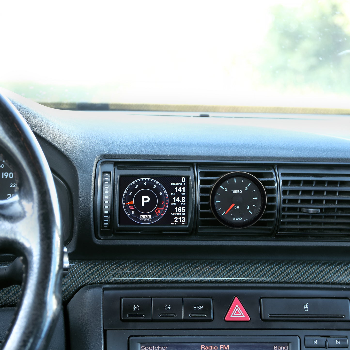 MFD28 Gen2 för Audi A4 B5 LHD/RHD