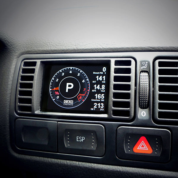 MFD28 Gen2 för VW Golf MK4 (Typ 1J) vFL LHD/RHD