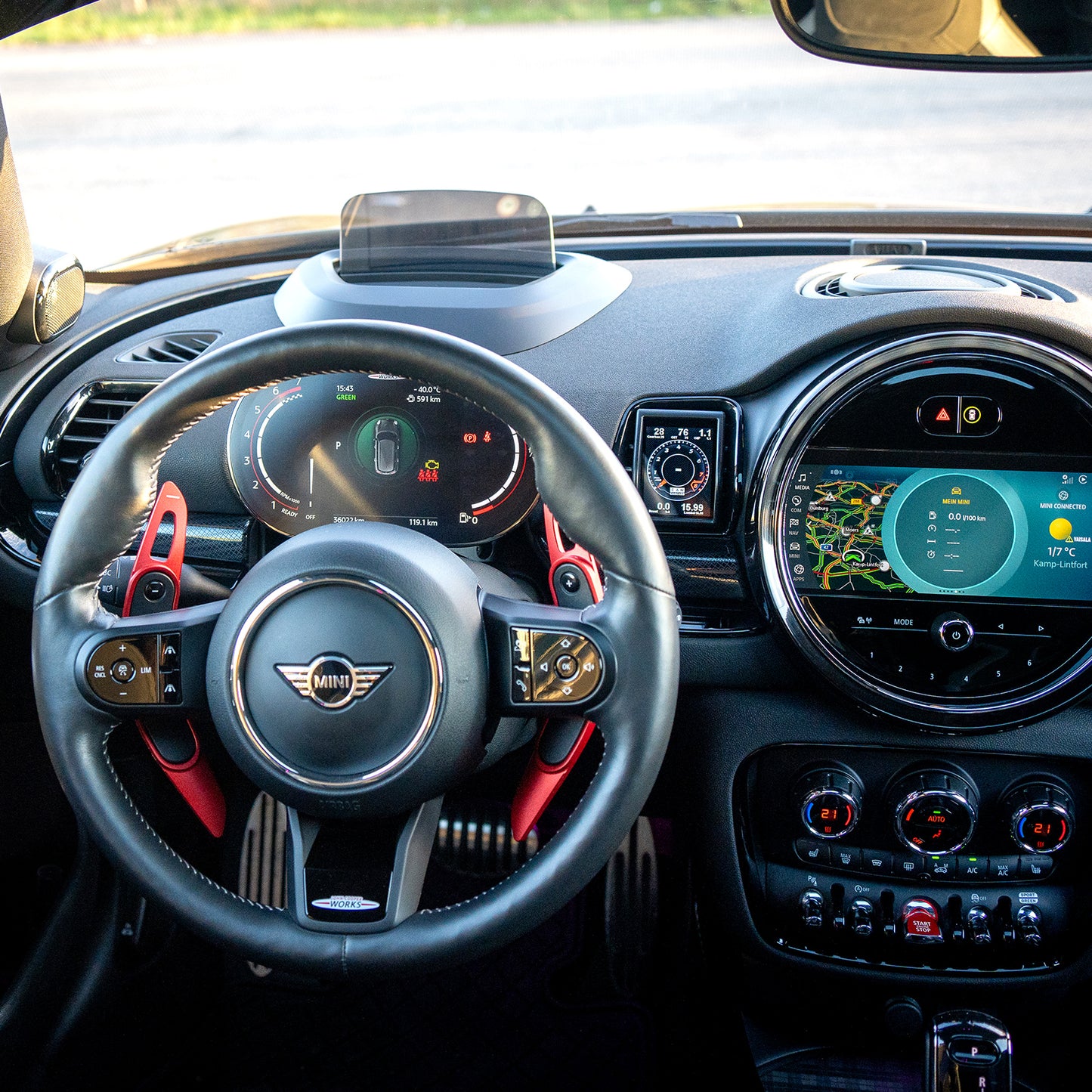 MFD28 Gen2 för Mini Cooper F54 Clubman LHD