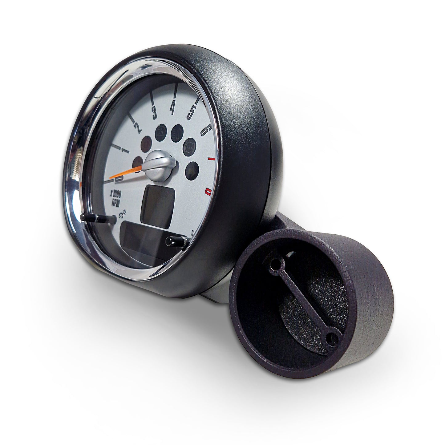 MFD15 - 52 mm mätarram för Mini R55/56/57/58 MFD15 Dash Adapter