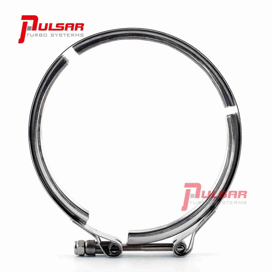 PSR 400 T6 turbo 5 tum till 4 tum rostfri fläns- och klämsats