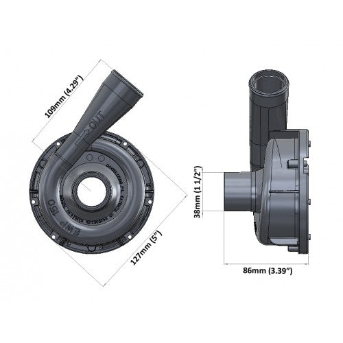 Davies Craig EWP150L vattenpump - Svart