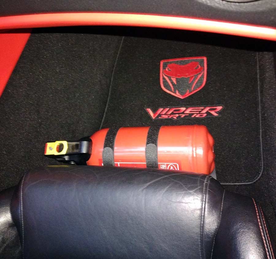 Dodge Viper Brandsläckarfäste (SR)