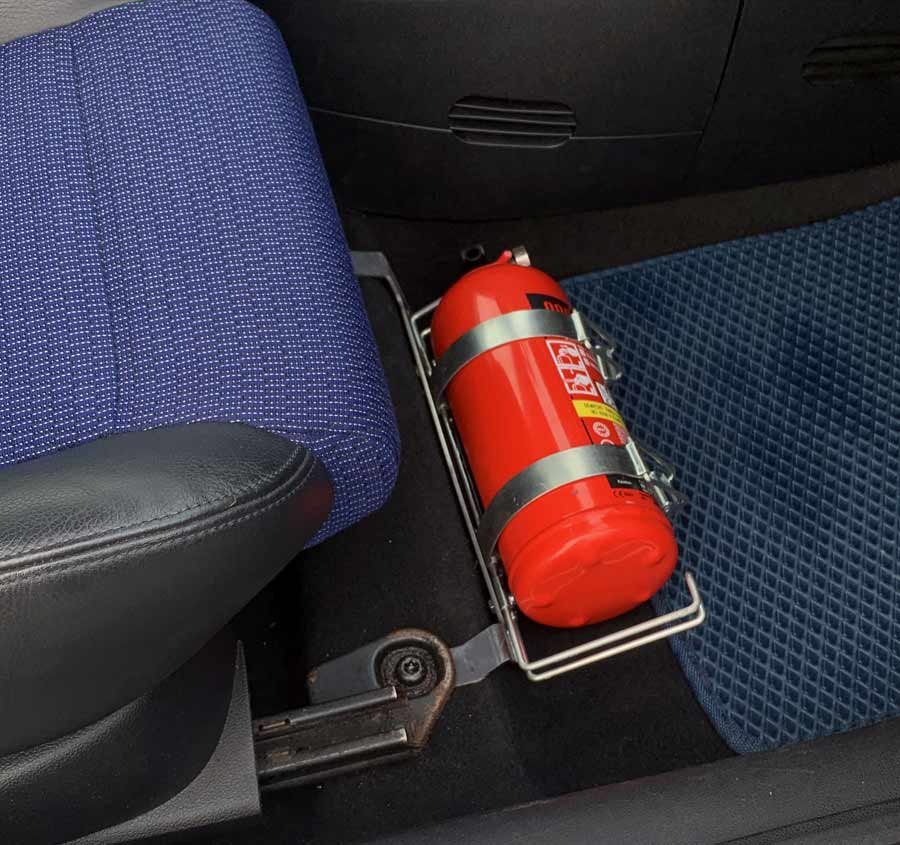 Ford Fiesta mk5 Brandsläckarfäste (ST/XR4)