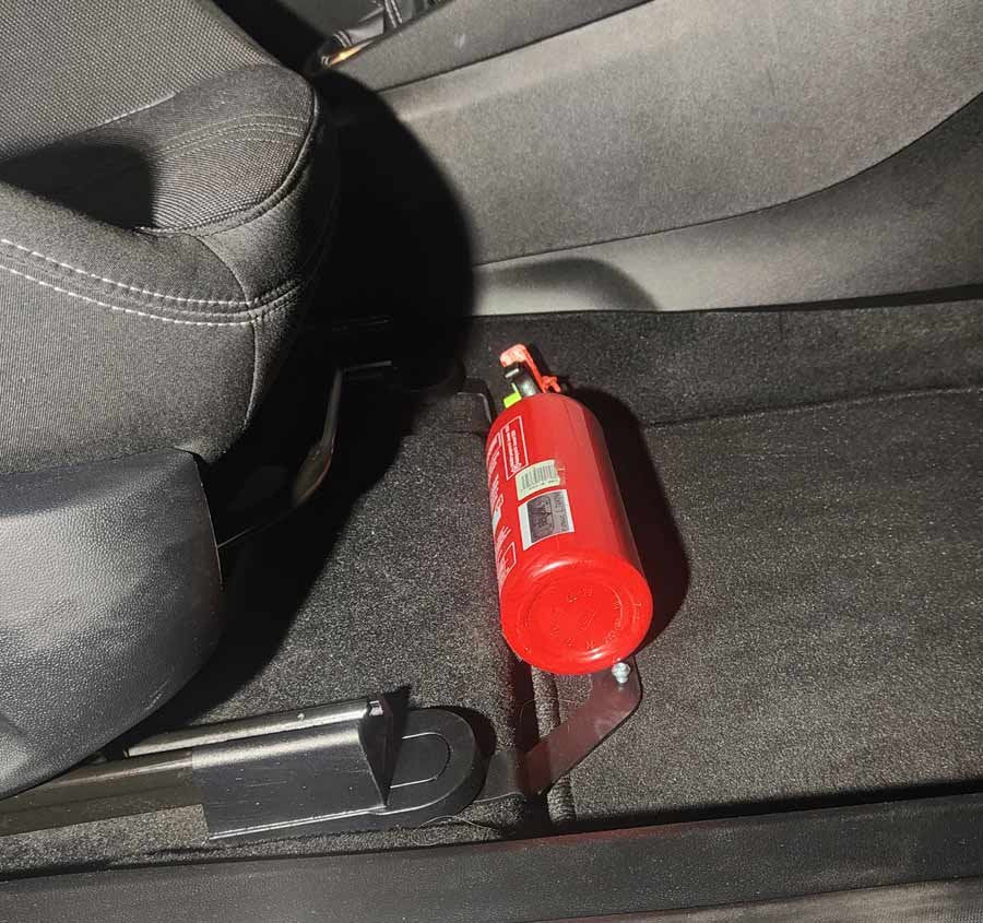 Ford Fiesta mk7 Brandsläckarfäste (ST)