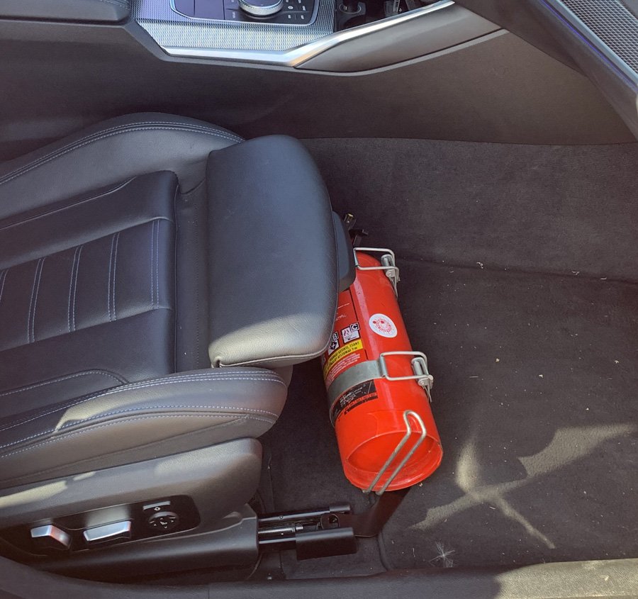 BMW 3 Series G21/G20 Brandsläckarfäste