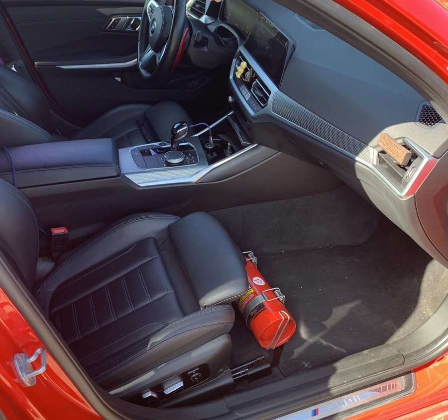 BMW 3 Series G21/G20 Brandsläckarfäste