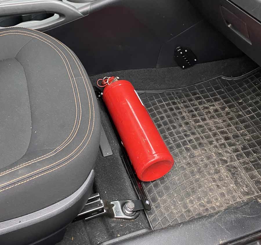 Kia Sportage Brandsläckarfäste (SL)