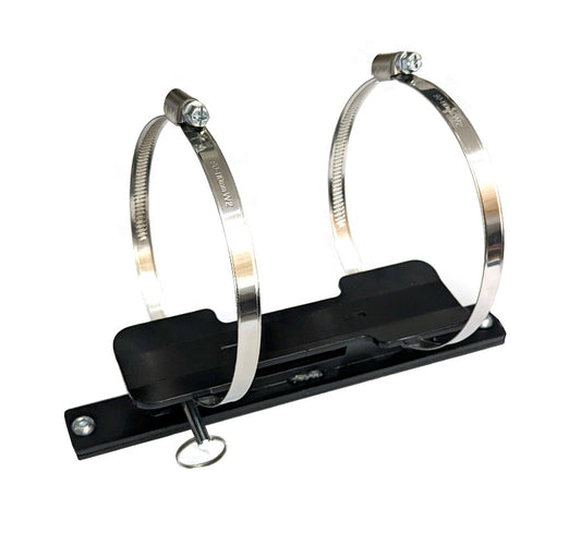 Snabbkoppling för brandsläckarfästen