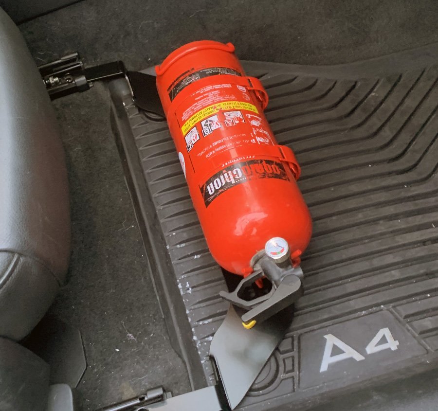 Audi A4/S4/RS4 Brandsläckarfäste (B9)